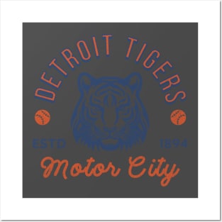 Detroit tigers. Posters and Art